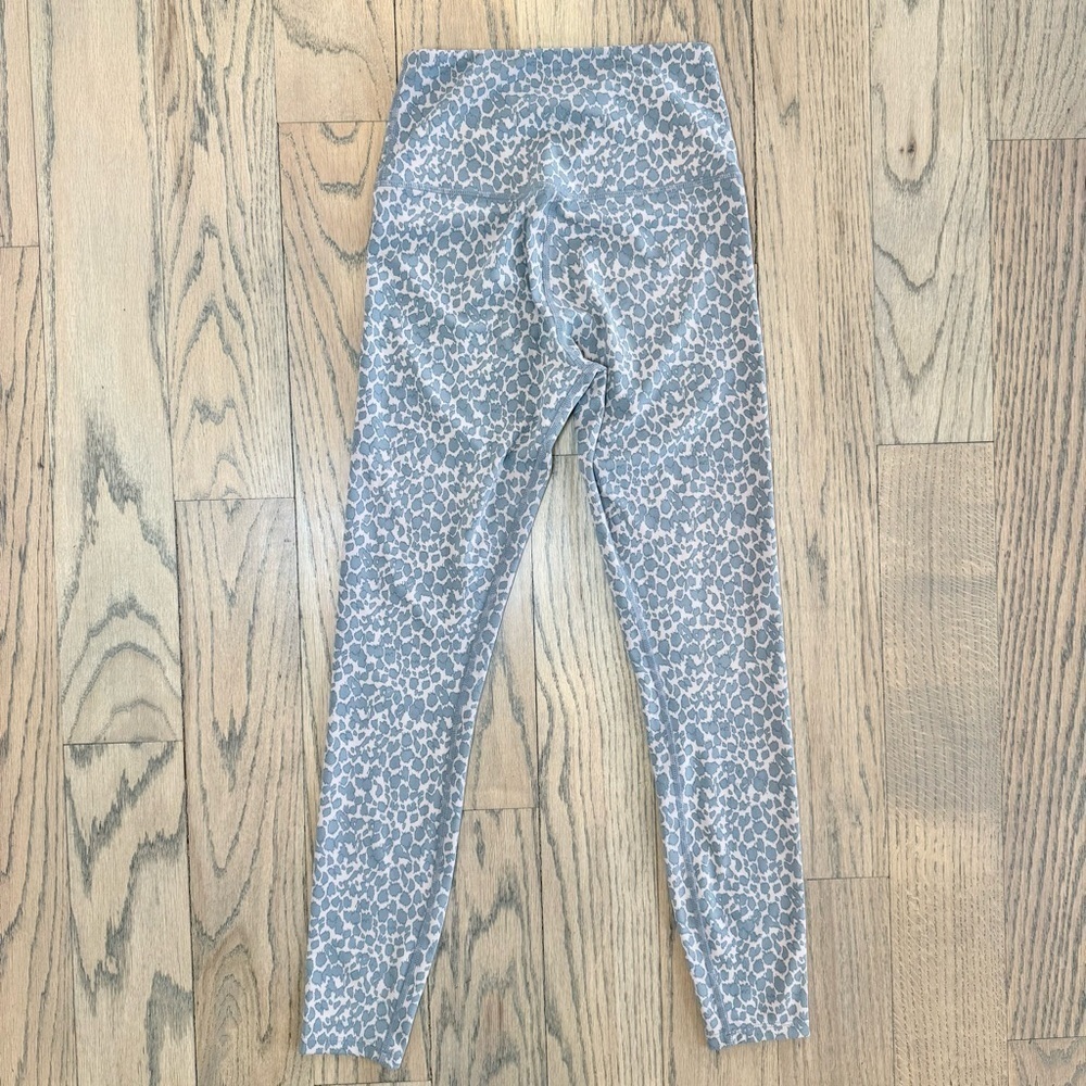 Varley Women's Let's Move High Rise 25' Leggings Graphite Cheetah Size XS - Picture 11 of 12
